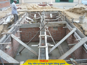 Cấu tạo và nguyên lý hoạt động của hầm tự hoại 3 ngăn